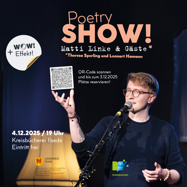 PoetryShow_Kreisbu?cherei Ilsede_1080x1080px